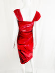 Moschino Couture Velvet Dress Size 6