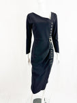 Chiara Boni Grommet Accent Dress Size M