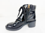 Roger Vivier Patent Rmbellished Boots Size 8