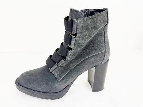 Aquatalia Grey Suede Boots Size 8