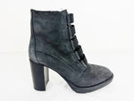 Aquatalia Grey Suede Boots Size 8