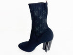 Louis Vuitton Monogram Sock Boots Size 8.5