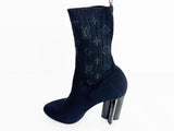 Louis Vuitton Monogram Sock Boots Size 8.5