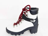 Moncler Carol Lug Sole Boots Size 9.5