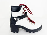 Moncler Carol Lug Sole Boots Size 9.5