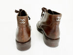 Chanel Lace-Up Boots Size 11