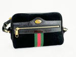 Gucci Web Suede Ophidia Crossbody