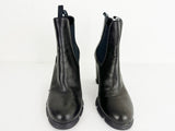 Prada Leather Ankle Boots Size 10