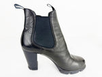 Prada Leather Ankle Boots Size 10