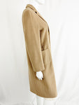 Jil Sander Herringbone Angora Coat Size S