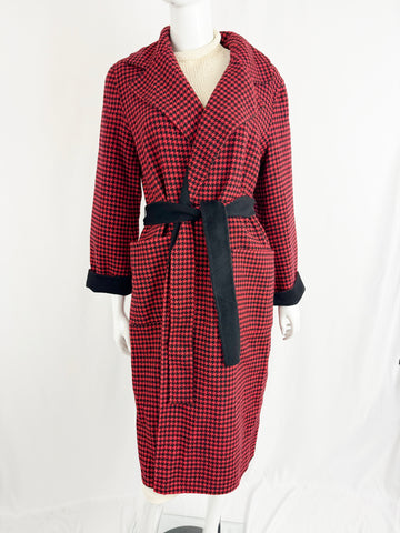 Veronica Beard Reversible Wrap Coat Size S