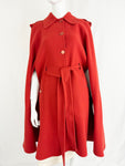 Gucci Wool Cape Coat Size S