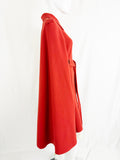 Gucci Wool Cape Coat Size S