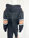 Louis Vuitton Jacquard Track Hoodie Size M