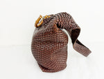 Gucci Woven Leather Messnger Bag