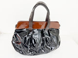 NEW Marni Patent Handle Bag w/Strap