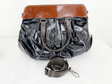 NEW Marni Patent Handle Bag w/Strap