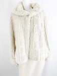 Elisa Calavetti Faux Fur Jacket Size Small