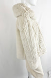 Elisa Calavetti Faux Fur Jacket Size Small