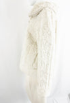 Elisa Calavetti Faux Fur Jacket Size Small