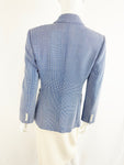 Max Mara Wool Check Blazer Size S