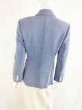 Max Mara Wool Check Blazer Size S