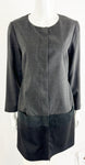 Jil Sander Wool Combo Coat Size XS