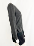 Jil Sander Wool Combo Coat Size XS