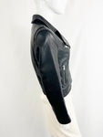 IRO Leather Moto Jacket Size S