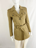 Michael Kors Collection Belted Jacket Size 2