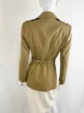 Michael Kors Collection Belted Jacket Size 2