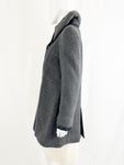 Giorgio Armani Wool Coat W/Down Liner Size 4/Small