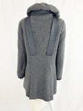 Giorgio Armani Wool Coat W/Down Liner Size 4/Small