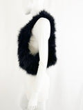 Haute Hippie Marabou Vest Size XS/S