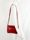 Vintage Fendi Woven Leather Shoulder Bag