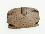 Bottega Veneta The Lauren Ostrich Clutch