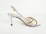 NEW Gucci Silver & Gold Sandal Size 4