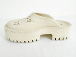 Gucci GG Rubber Clog Size 7