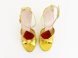 NEW Gucci Metallic Sandal Size 5