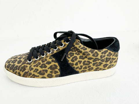 Celine Leopard Print Sneakers Size 7