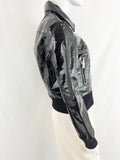 NEW Tory Burch Patent Leather Jacket Size 8