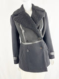 Burberry Shearling Jacket Size 8