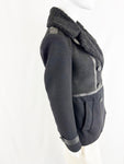 Burberry Shearling Jacket Size 8