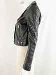 NEW IRO Leather Moto Jacket Size 8