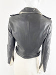 NEW IRO Leather Moto Jacket Size 8