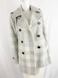 Burberry Brit Check Peacoat Size 8