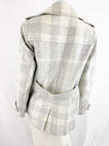 Burberry Brit Check Peacoat Size 8