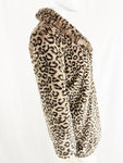 Lovers + Friends Faux Fur Coat Size M