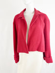 Yves Saint Laurent Cropped Jacket Size L