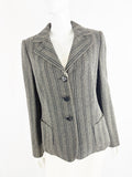 Armani Collezioni Herringbone Blazer Size M